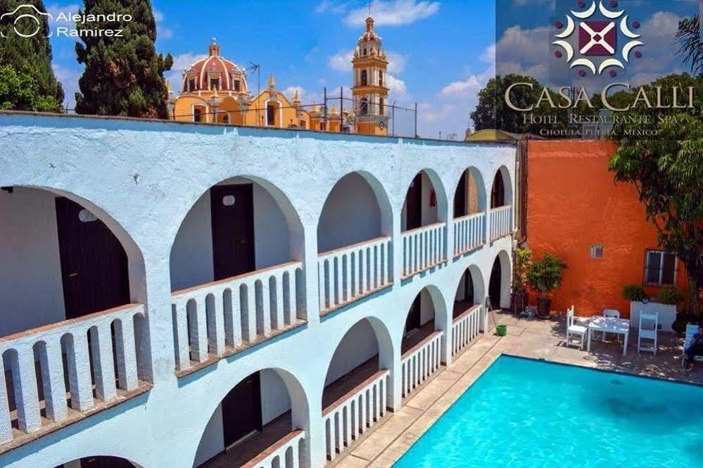 צ'ולולה Hotel Calli Quetzalcoatl מראה חיצוני תמונה